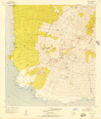 Makena 1954 topographic map thumbnail
