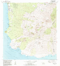 Makena 1983 topographic map thumbnail
