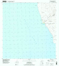 Manuka Bay 1995 topographic map thumbnail