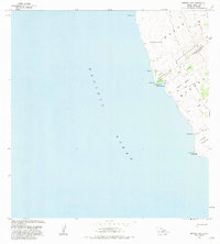 Manuka Bay 1981 topographic map thumbnail