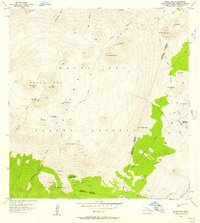 Mauna Kea 1956 topographic map thumbnail