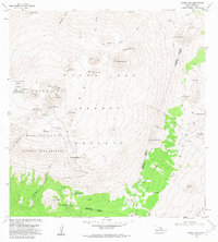 Mauna Kea 1982 topographic map thumbnail