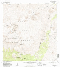 Mauna Kea 1982 topographic map thumbnail