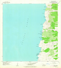 Milolii 1962 topographic map thumbnail