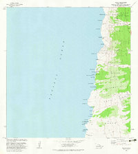 Milolii 1981 topographic map thumbnail