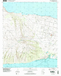 Molokai Airport 1993 topographic map thumbnail