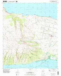 Molokai Airport 1993 topographic map thumbnail