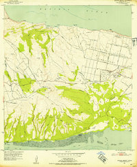 Molokai Airport 1952 topographic map thumbnail