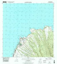 Napili 1997 topographic map thumbnail
