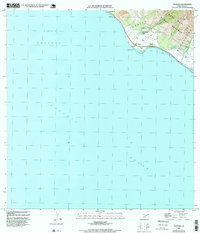 Olowalu 1992 topographic map thumbnail