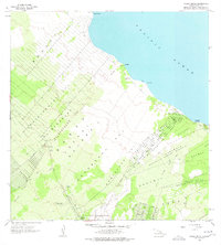 Pahoa North 1965 topographic map thumbnail