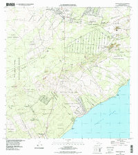 Pahoa South 1994 topographic map thumbnail