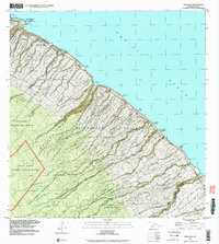 Papaaloa 1992 topographic map thumbnail