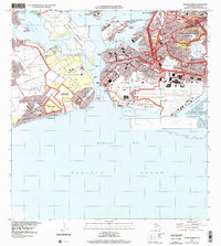 Pearl Harbor 1999 topographic map thumbnail