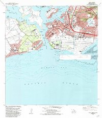 Pearl Harbor 1983 topographic map thumbnail