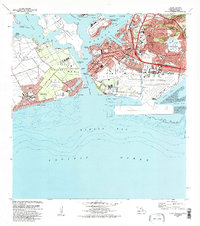 Pearl Harbor 1983 topographic map thumbnail