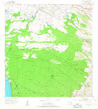 Puu O Kali 1954 topographic map thumbnail