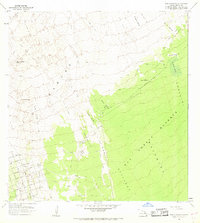 Puu O Keokeo 1967 topographic map thumbnail