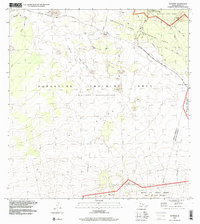Puukoli 1993 topographic map thumbnail