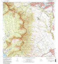 Schofield Barracks 1983 topographic map thumbnail