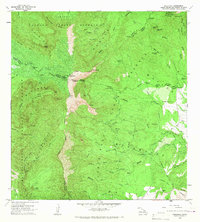 Waialeale 1965 topographic map thumbnail