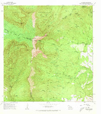 Waialeale 1965 topographic map thumbnail
