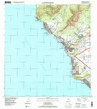 Waianae 1998 topographic map thumbnail