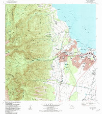 Wailuku 1983 topographic map thumbnail