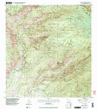 Waimea Canyon 1991 topographic map thumbnail