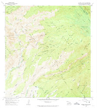 Waimea Canyon 1965 topographic map thumbnail
