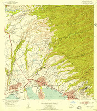 Waipahu 1954 topographic map thumbnail