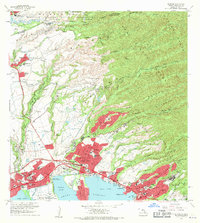 Waipahu 1968 topographic map thumbnail