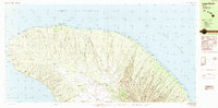 Lanai North 1984 topographic map thumbnail
