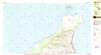 Niihau North 1984 topographic map thumbnail