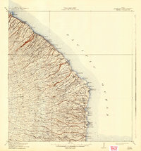 Honomu topographic map thumbnail