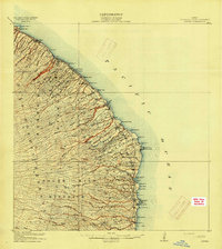 Honomu 1915 topographic map thumbnail