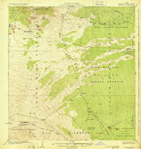 Humuula 1930 topographic map thumbnail