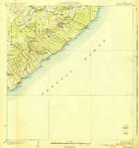 Kalapana 1924 topographic map thumbnail