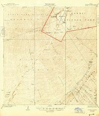 Mauna Loa 1928 topographic map thumbnail