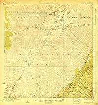 Mauna Loa 1928 topographic map thumbnail
