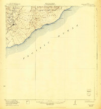 Pahala 1923 topographic map thumbnail