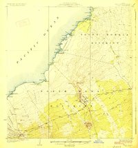 Puako 1928 topographic map thumbnail
