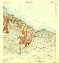 Waipio 1916 topographic map thumbnail