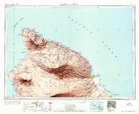 Hawaii North 1961 topographic map thumbnail