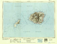 Kauai 1954 topographic map thumbnail