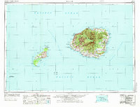 Kauai 1970 topographic map thumbnail