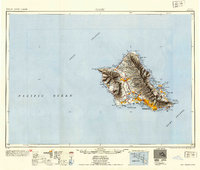 Oahu 1954 topographic map thumbnail