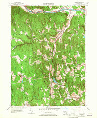Ashfield 1955 topographic map thumbnail