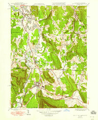 Ashley Falls 1948 topographic map thumbnail
