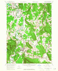 Ashley Falls 1958 topographic map thumbnail